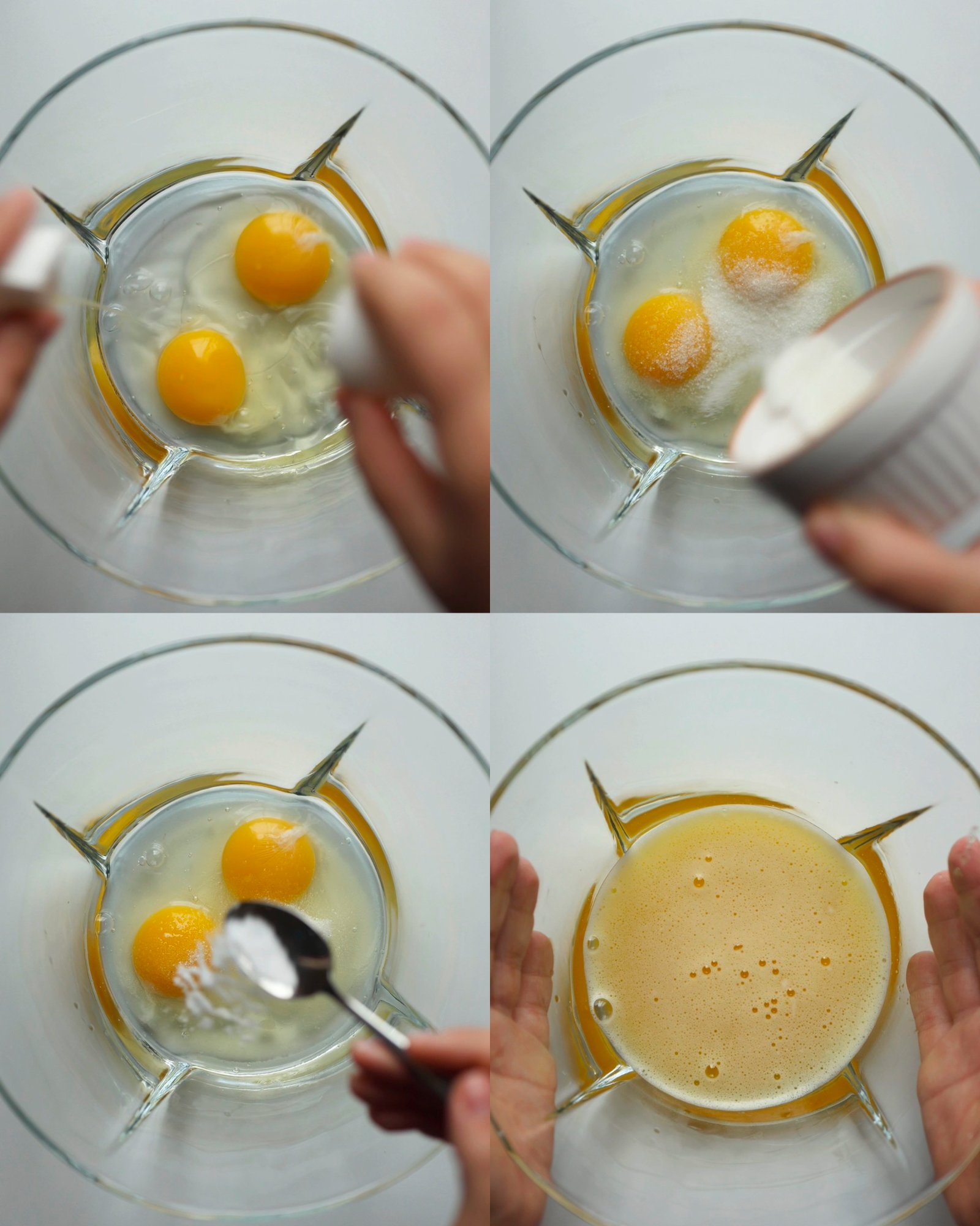 whisk the eggs